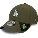 bone-curvo-verde-ajustavel-9forty-recycled-midi-da-los-angeles-dodgers-mlb-da-new-era