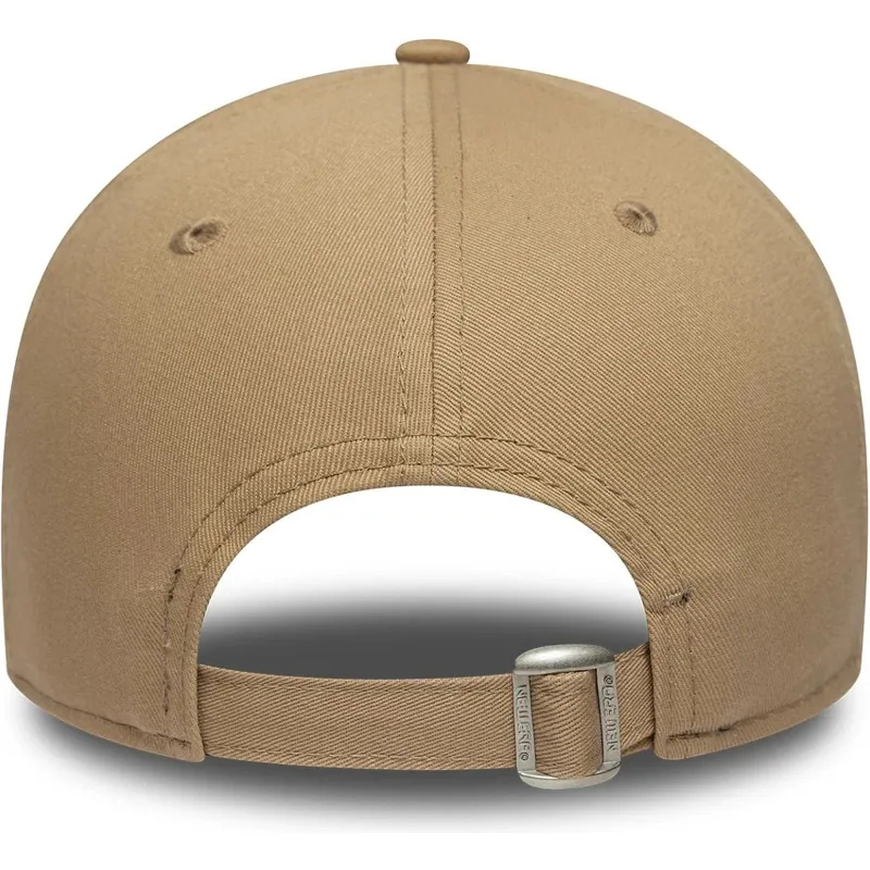 bone-curvo-castanho-ajustavel-com-logo-castanho-9forty-outline-da-los-angeles-dodgers-mlb-da-new-era