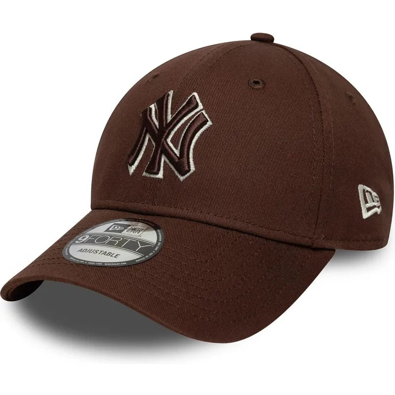 bone-curvo-castanho-ajustavel-com-logo-castanho-9forty-outline-da-new-york-yankees-mlb-da-new-era