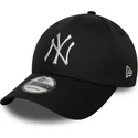 bone-curvo-preto-snapback-9forty-metallic-da-new-york-yankees-mlb-da-new-era