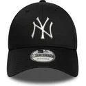 bone-curvo-preto-snapback-9forty-metallic-da-new-york-yankees-mlb-da-new-era