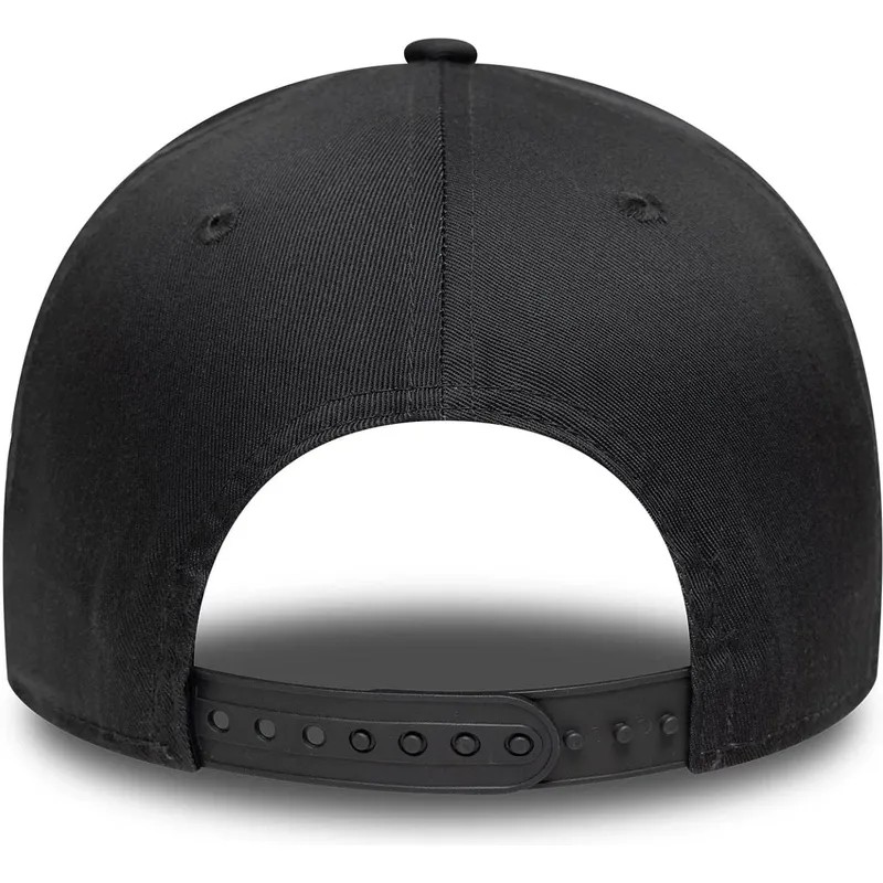 bone-curvo-cinza-snapback-9forty-metallic-da-chicago-bulls-nba-da-new-era