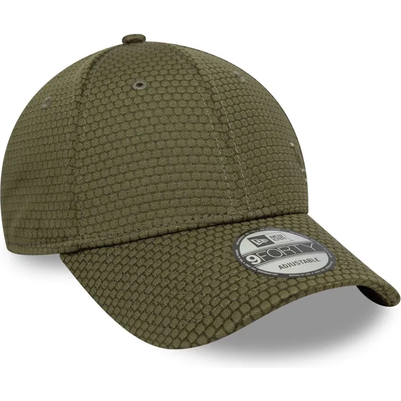 bone-curvo-verde-snapback-com-logo-verde-9forty-mesh-flawless-da-los-angeles-dodgers-mlb-da-new-era