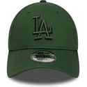 bone-curvo-verde-ajustavel-com-logo-verde-9forty-league-essential-da-los-angeles-dodgers-mlb-da-new-era