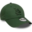 bone-curvo-verde-ajustavel-com-logo-verde-9forty-league-essential-da-los-angeles-dodgers-mlb-da-new-era
