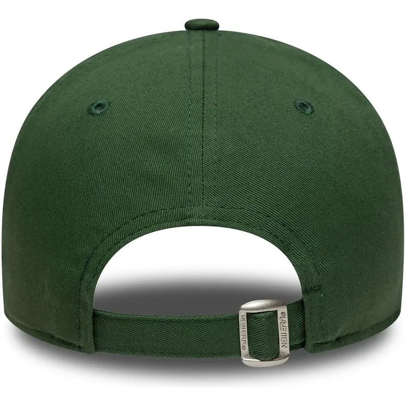 bone-curvo-verde-ajustavel-com-logo-verde-9forty-league-essential-da-los-angeles-dodgers-mlb-da-new-era