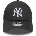 bone-curvo-cinza-ajustavel-9forty-league-essential-da-new-york-yankees-mlb-da-new-era