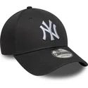 bone-curvo-cinza-ajustavel-9forty-league-essential-da-new-york-yankees-mlb-da-new-era