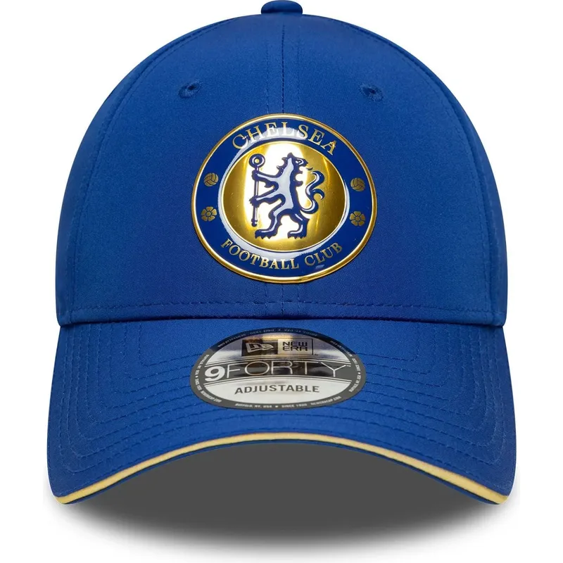 bone-curvo-azul-ajustavel-9forty-retro-da-chelsea-football-club-premier-league-da-new-era