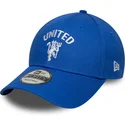 bone-curvo-azul-ajustavel-9forty-seasonal-da-manchester-united-football-club-premier-league-da-new-era