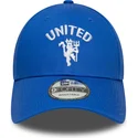 bone-curvo-azul-ajustavel-9forty-seasonal-da-manchester-united-football-club-premier-league-da-new-era