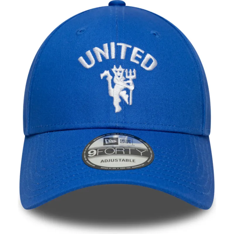 bone-curvo-azul-ajustavel-9forty-seasonal-da-manchester-united-football-club-premier-league-da-new-era