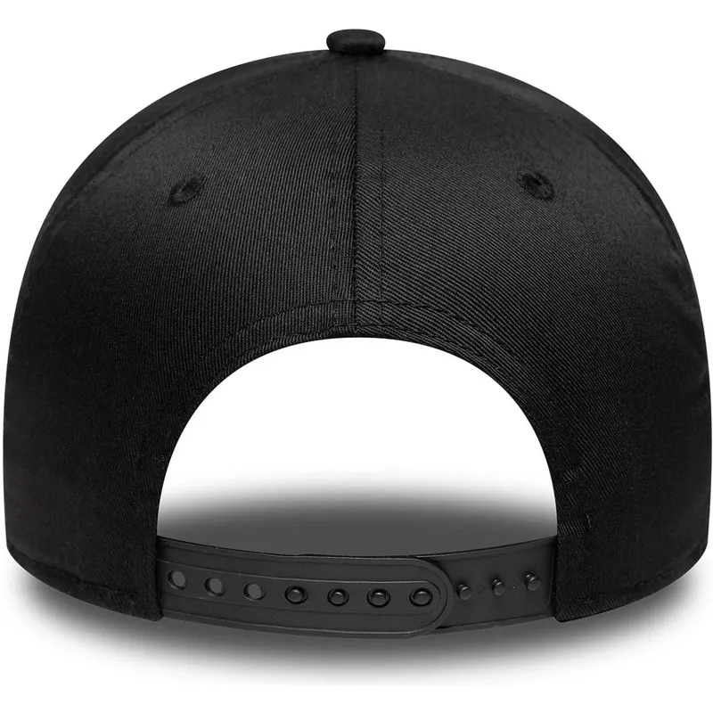 bone-curvo-preto-snapback-9forty-e-frame-metallic-da-los-angeles-lakers-nba-da-new-era