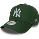 bone-curvo-verde-snapback-9forty-e-frame-league-essential-da-new-york-yankees-mlb-da-new-era