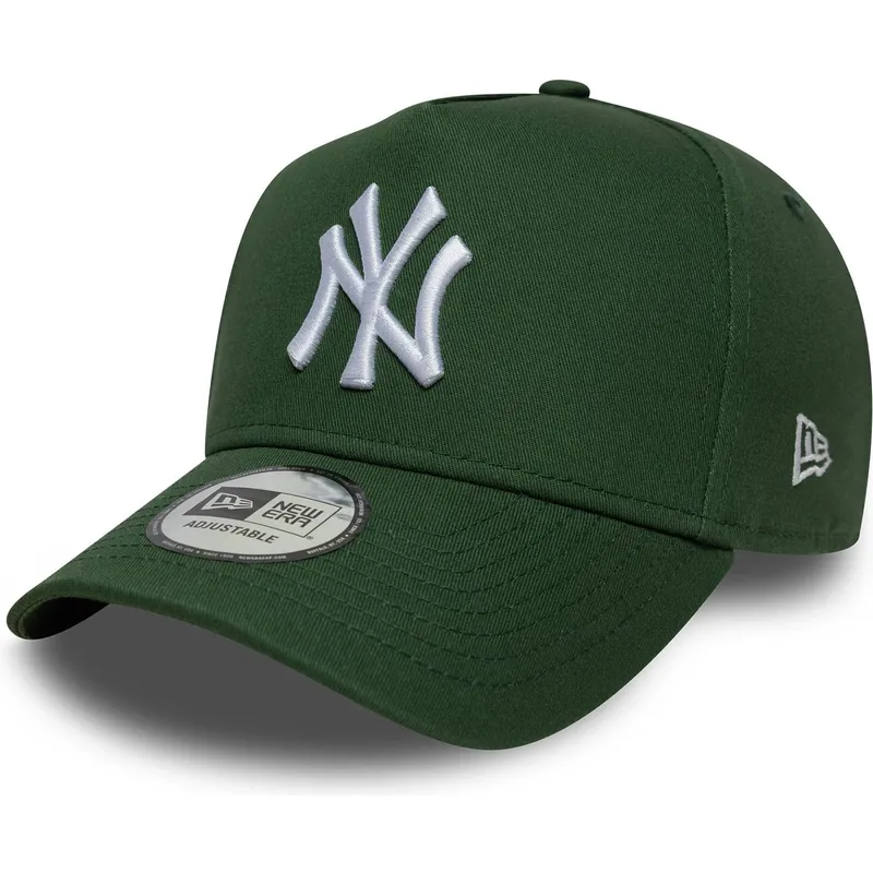 bone-curvo-verde-snapback-9forty-e-frame-league-essential-da-new-york-yankees-mlb-da-new-era