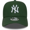 bone-curvo-verde-snapback-9forty-e-frame-league-essential-da-new-york-yankees-mlb-da-new-era