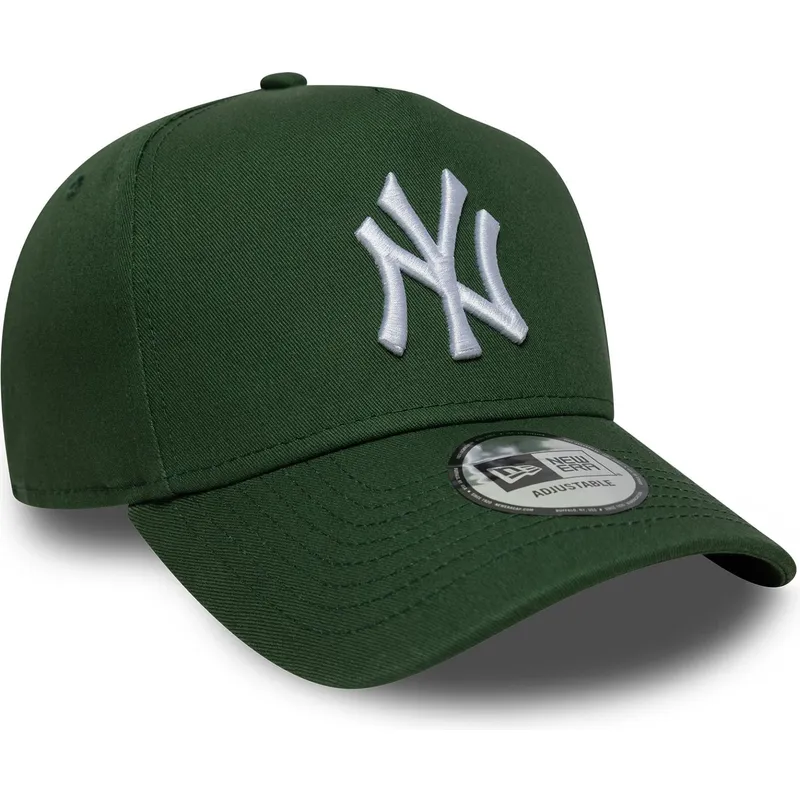 bone-curvo-verde-snapback-9forty-e-frame-league-essential-da-new-york-yankees-mlb-da-new-era