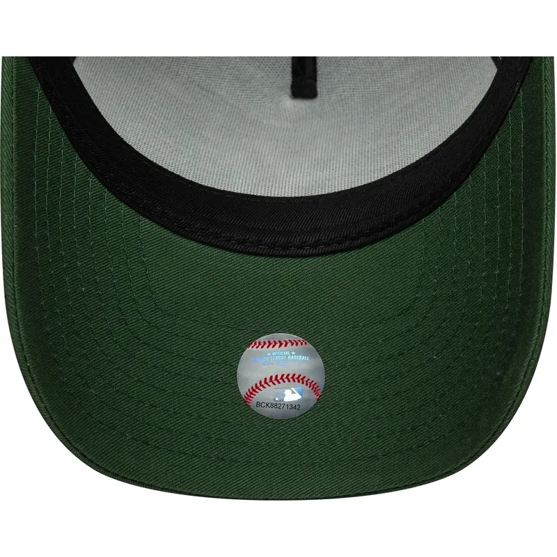 bone-curvo-verde-snapback-9forty-e-frame-league-essential-da-new-york-yankees-mlb-da-new-era