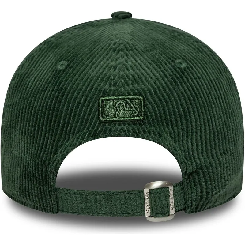 bone-curvo-verde-ajustavel-com-logo-verde-9forty-m-crown-cord-da-new-york-yankees-mlb-da-new-era