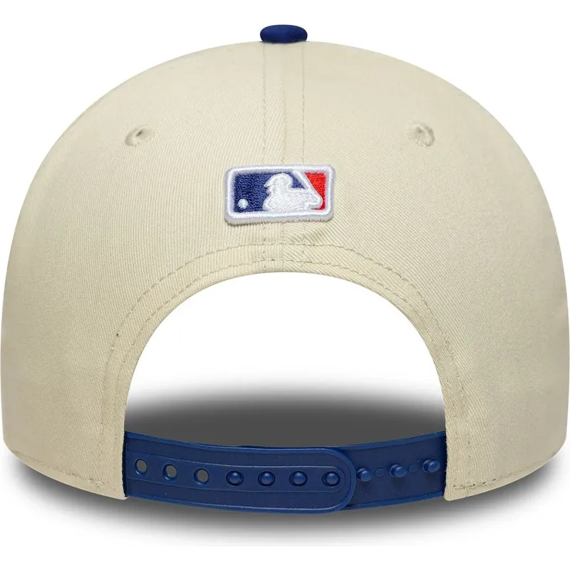 bone-curvo-bege-e-azul-snapback-9forty-m-crown-da-los-angeles-dodgers-mlb-da-new-era