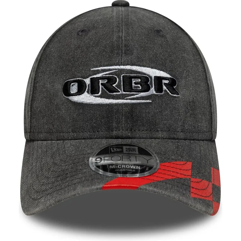 bone-curvo-preto-snapback-9forty-m-crown-washed-da-red-bull-racing-formula-1-da-new-era