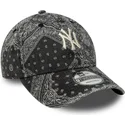 bone-curvo-preto-ajustavel-9twenty-washed-paisley-da-new-york-yankees-mlb-da-new-era