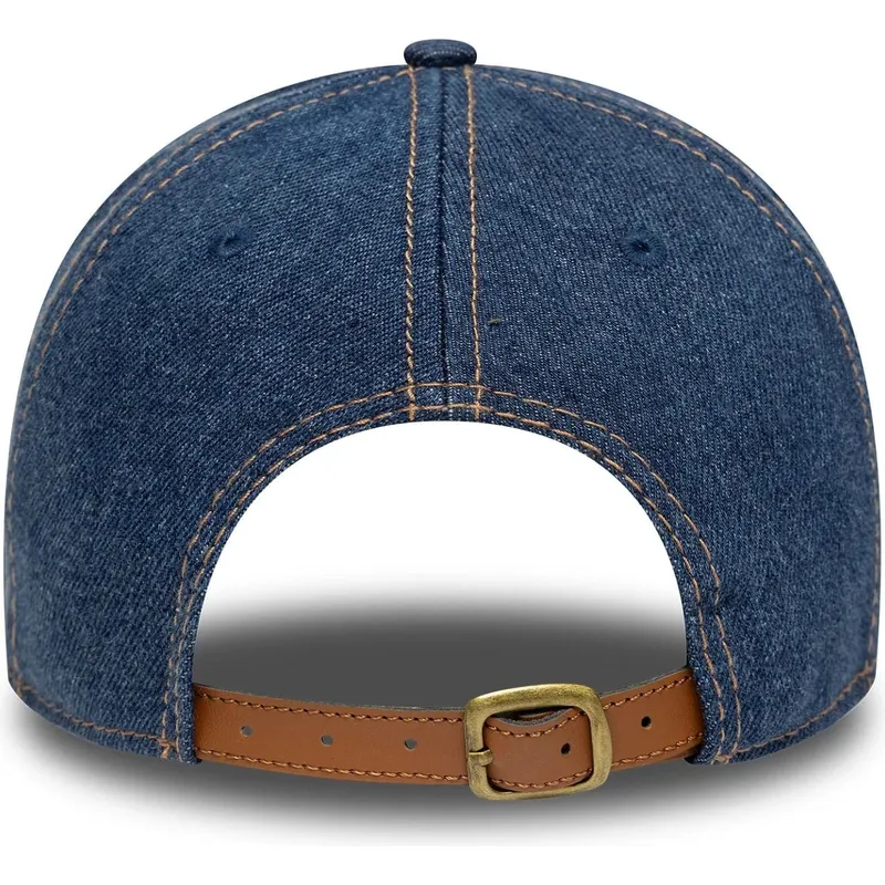 bone-curvo-azul-ajustavel-9twenty-denim-distress-da-new-york-yankees-mlb-da-new-era