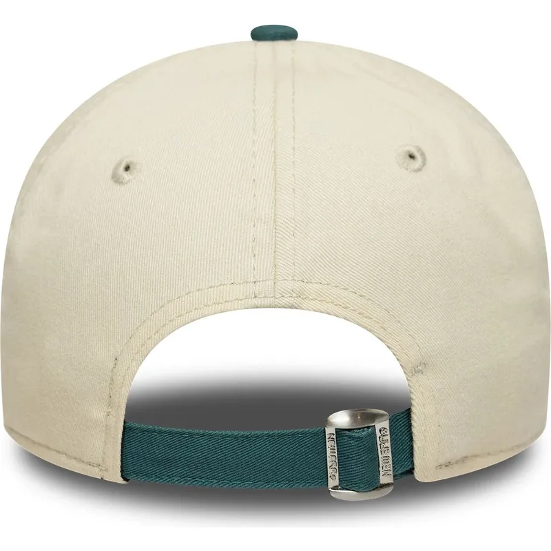 bone-curvo-bege-e-verde-ajustavel-9twenty-mini-washed-da-los-angeles-dodgers-mlb-da-new-era