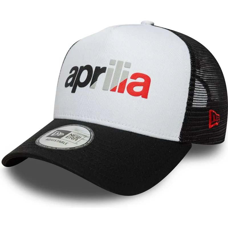 bone-trucker-branco-e-preto-a-frame-wordmark-da-aprilia-piaggio-da-new-era