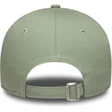 bone-curvo-verde-claro-ajustavel-com-logo-verde-para-mulheres-9forty-league-essential-da-new-york-yankees-mlb-da-new-era