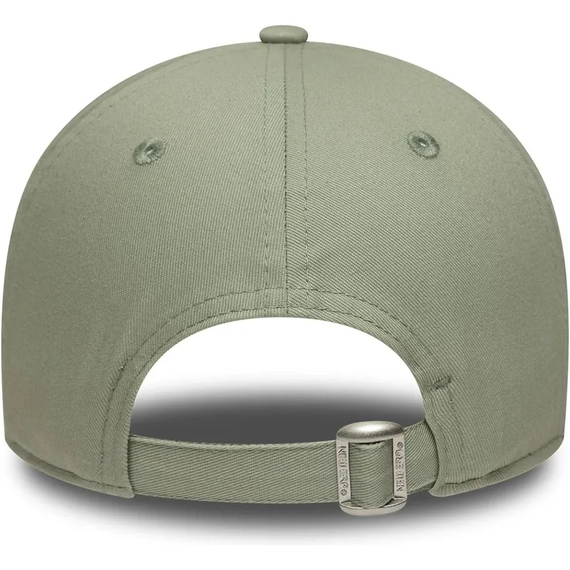 bone-curvo-verde-claro-ajustavel-para-mulheres-9forty-floral-icon-da-los-angeles-dodgers-mlb-da-new-era