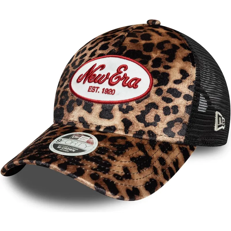 bone-trucker-leopardo-para-mulheres-9forty-a-frame-m-crown-da-new-era