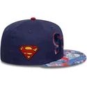 bone-plano-azul-marinho-snapback-para-crianca-9fifty-da-superman-dc-comics-da-new-era