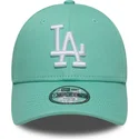 bone-curvo-verde-ajustavel-para-crianca-9forty-league-essential-da-los-angeles-dodgers-mlb-da-new-era