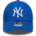 bone-curvo-azul-ajustavel-para-crianca-9forty-league-essential-da-new-york-yankees-mlb-da-new-era