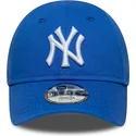 bone-curvo-azul-ajustavel-para-crianca-pequeno-9forty-league-essential-da-new-york-yankees-mlb-da-new-era