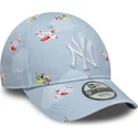 bone-curvo-azul-claro-ajustavel-para-crianca-pequeno-9forty-plane-all-over-print-da-new-york-yankees-mlb-da-new-era