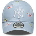 bone-curvo-azul-claro-ajustavel-para-crianca-pequeno-9forty-plane-all-over-print-da-new-york-yankees-mlb-da-new-era
