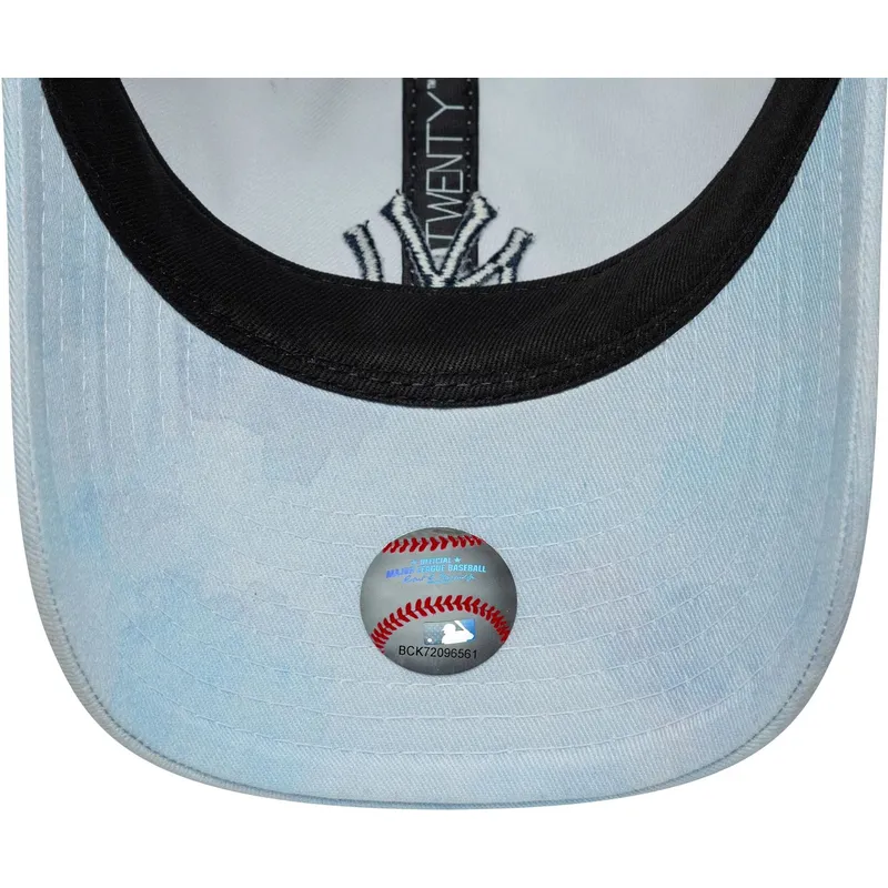 bone-curvo-azul-ajustavel-para-crianca-9twenty-tie-dye-da-new-york-yankees-mlb-da-new-era