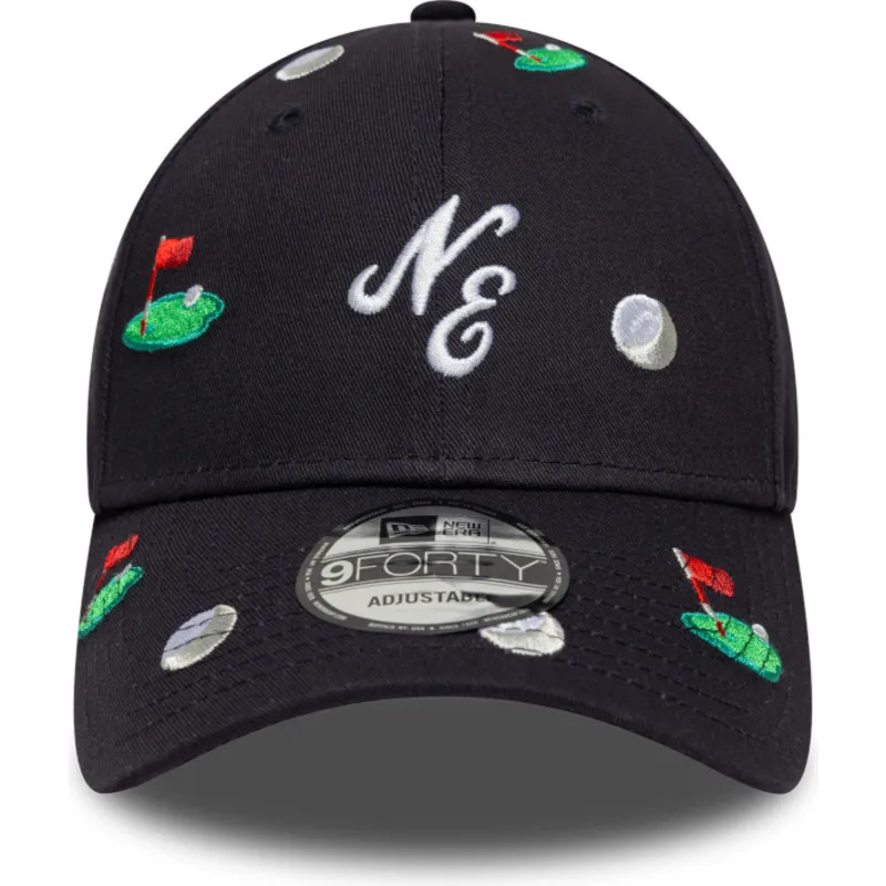 bone-curvo-azul-marinho-ajustavel-9forty-golf-all-over-print-da-new-era