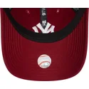 bone-curvo-vermelho-escuro-ajustavel-9twenty-league-essential-da-new-york-yankees-mlb-da-new-era