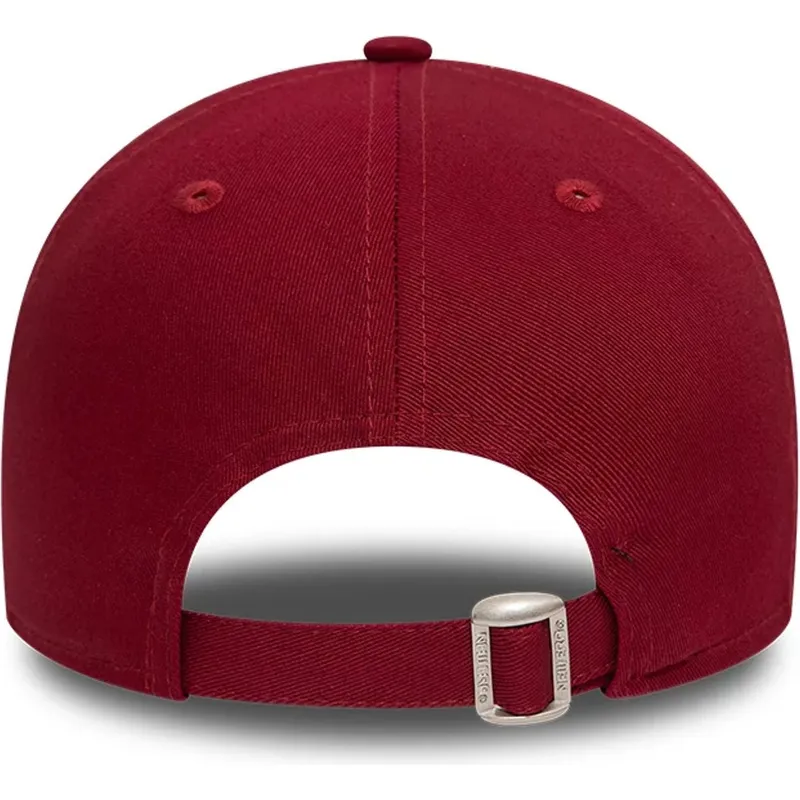 bone-curvo-vermelho-escuro-ajustavel-9twenty-league-essential-da-new-york-yankees-mlb-da-new-era