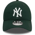 bone-curvo-verde-escuro-ajustavel-9twenty-league-essential-da-new-york-yankees-mlb-da-new-era