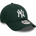 bone-curvo-verde-escuro-ajustavel-9twenty-league-essential-da-new-york-yankees-mlb-da-new-era