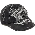 bone-curvo-preto-ajustavel-brave-hearts-da-ed-hardy