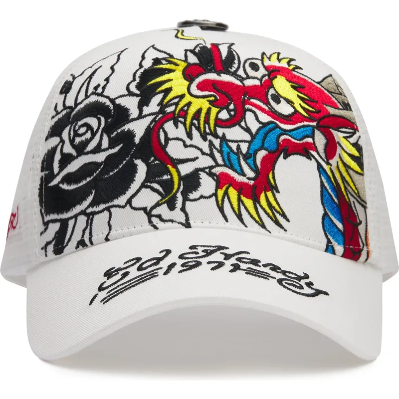 bone-trucker-branco-1971-dragon-and-roses-da-ed-hardy