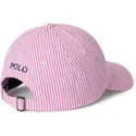 bone-curvo-rosa-ajustavel-stretch-seersucker-da-polo-ralph-lauren