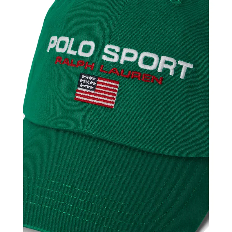 bone-curvo-verde-ajustavel-sport-twill-da-polo-ralph-lauren