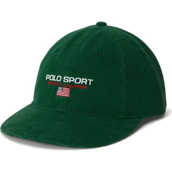 Boné curvo verde ajustável Authentic Baseball da Polo Ralph Lauren