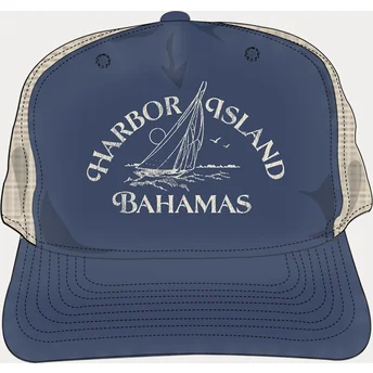 Boné trucker azul marinho Vintage Woven Twill da Polo Ralph Lauren